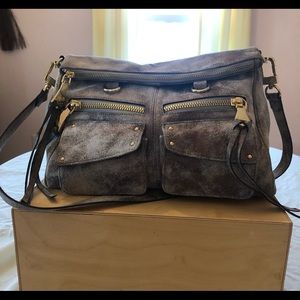 Aimee Kestenberg metallic camo Soho bag